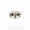 Image 1 : NEW MENS .925 STERLING SILVER KNIGHTS TEMPLAR RING