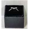 Image 1 : NEW .925 STERLING SILVER BOW RING SIZE 8.5 IN NEW
