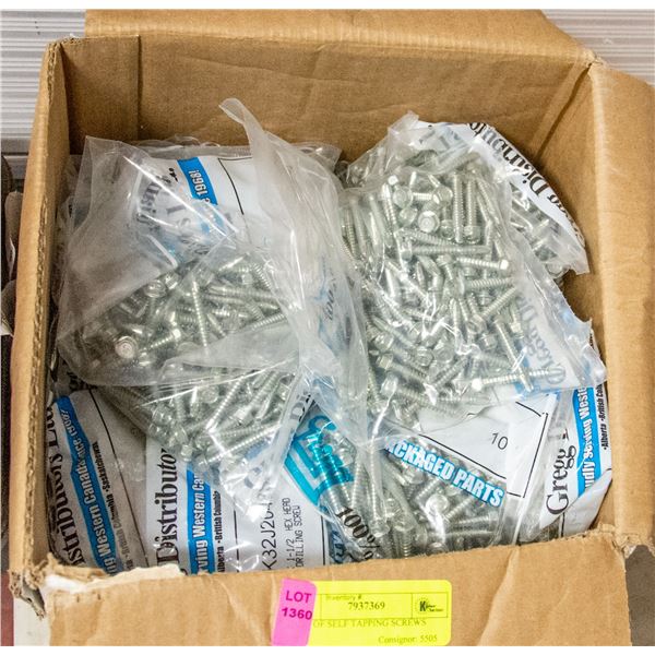 BOX OF SELF TAPPING SCREWS