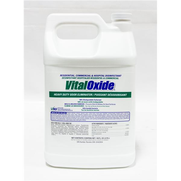 VITALOXIDE HEAVY DUTY ODOR ELIMINATOR CONCENTRATE