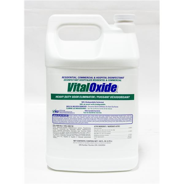 VITALOXIDE HEAVY DUTY ODOR ELIMINATOR CONCENTRATE