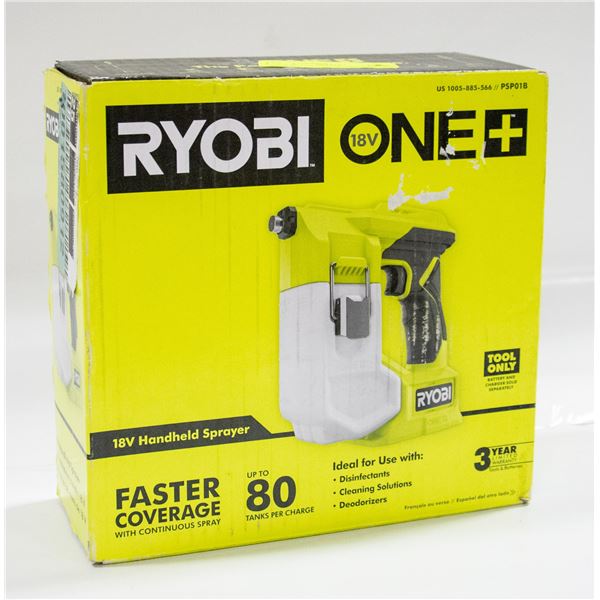 NEW RYOBI ONE 18V HANDHELD