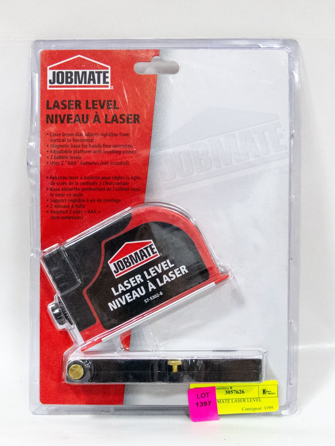 NEW JOBMATE LASER LEVEL