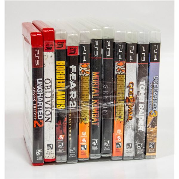 PS3 PLAYSTATION GAMES (11)