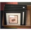 Image 1 : FLAT OF FRAMED DESSERT ART