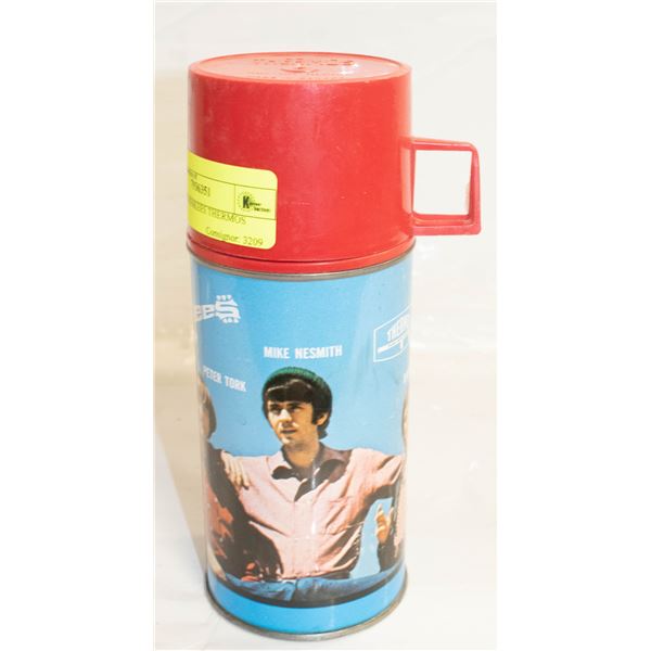 VINTAGE MONKEES THERMOS