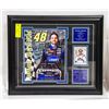 Image 1 : FRAMED JIMMIE JOHNSON NASCAR