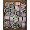 Image 1 : FLAT OF IDHL EQUIPMENT CALIBRATION STICKERS BY THE