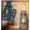 BARN FIND - FLAT OF OLD LANTERNS