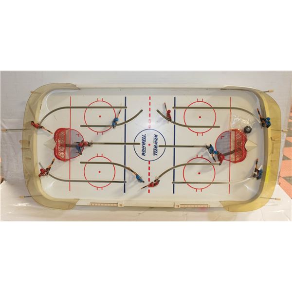 WINN WELL TABLE TOP HOCKEY GAME. VINTAGE.