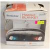 Image 1 : BROOKSTONE SIZE: QUEEN 84 X 90 HEATED BLANKET