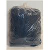 Image 1 : QUEEN SIZE NAVY BLUE COTTON HEIRLOOM BLANKET/