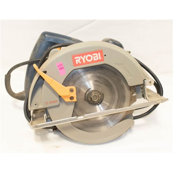 12 AMPS RYOBI CIRCULAR SAW