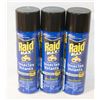 Image 1 : 3 NEW 500G BOTTLES OF RAID MAX FLYING INSECT