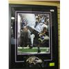 Image 1 : RAY LEWIS FRAMED SIGNED PHOTOGRAPH - BALTIMORE RAVENS