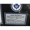 Image 3 : LANNY MCDONALD UNSIGNED TORONTO MAPLE LEAFS FRAMED 8X10 PHOTO/CARD COMBINATION