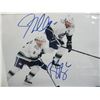 Image 3 : JT MILLER & BROCK BOESER SIGNED VANCOUVER CANUCKS FRAMED PHOTO