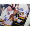 Image 3 : TREVOR LINDEN & KIRK MCLEAN SIGNED VANCOUVER CANUCKS FRAMED PHOTO