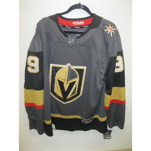 CODY GLASS SIGNED LAS VEGAS KNIGHTS JERSEY - SZ L