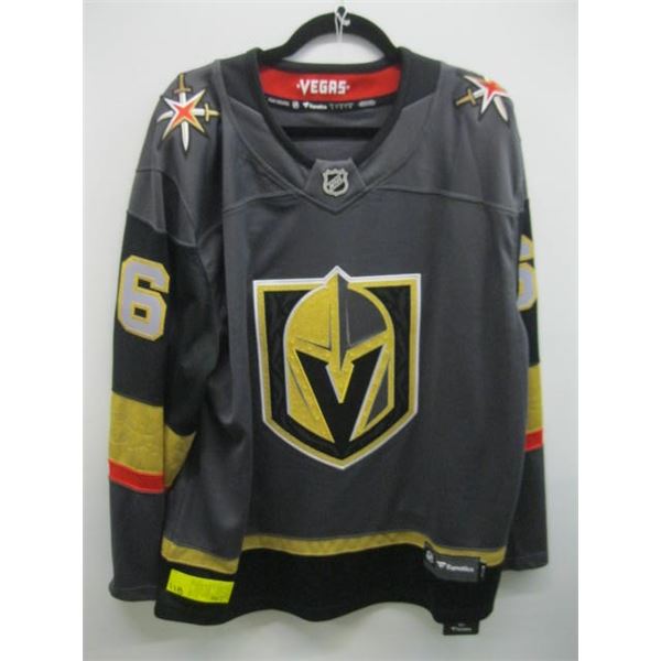 MARK STONE SIGNED VEGAS GOLDEN KNIGHTS JERSEY - SZ L