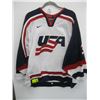 Image 1 : MIKE RICHTER SIGNED TEAM USA OLYMPIC JERSEY