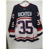 Image 3 : MIKE RICHTER SIGNED TEAM USA OLYMPIC JERSEY