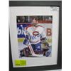 Image 1 : PATRICK ROY SIGNED MONTREAL CANADIENS FRAMED 8X10 PHOTO