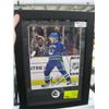 Image 1 : BO HORVAT SIGNED VANCOUVER CANUCKS FRAMED PHOTO