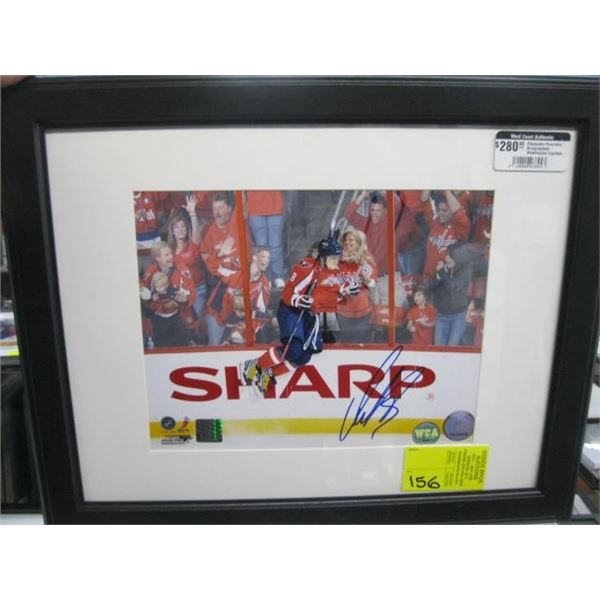 ALEXANDER OVECHKIN SIGNED WASHINGTON CAPITALS FRAMED PHOTO