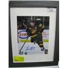 Image 1 : BO HORVAT SIGNED VANCOUVER CANUCKS FRAMED PHOTO