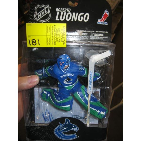 ROBERTO LUONGO NHL SIGNED FIGURINE