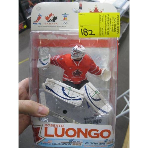 ROBERTO LUONGO TEAM CANADA SIGNED FIGURINE