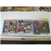 Image 1 : 3 - MLB BASEBALL FIGURINES - MIKE PIAZZA, IVAN RODRIGUEZ, ANDREW JONES