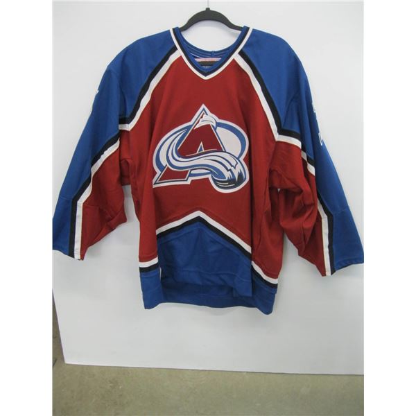 PATRICK ROY SIGNED COLORADO AVALANCHE JERSEY - SZ L