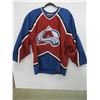 Image 1 : PATRICK ROY SIGNED COLORADO AVALANCHE JERSEY - SZ L