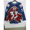 Image 2 : PATRICK ROY SIGNED COLORADO AVALANCHE JERSEY - SZ L