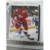 Image 2 : BINDER OF NHL SIGNED DETROIT RED WINGS PHOTOS