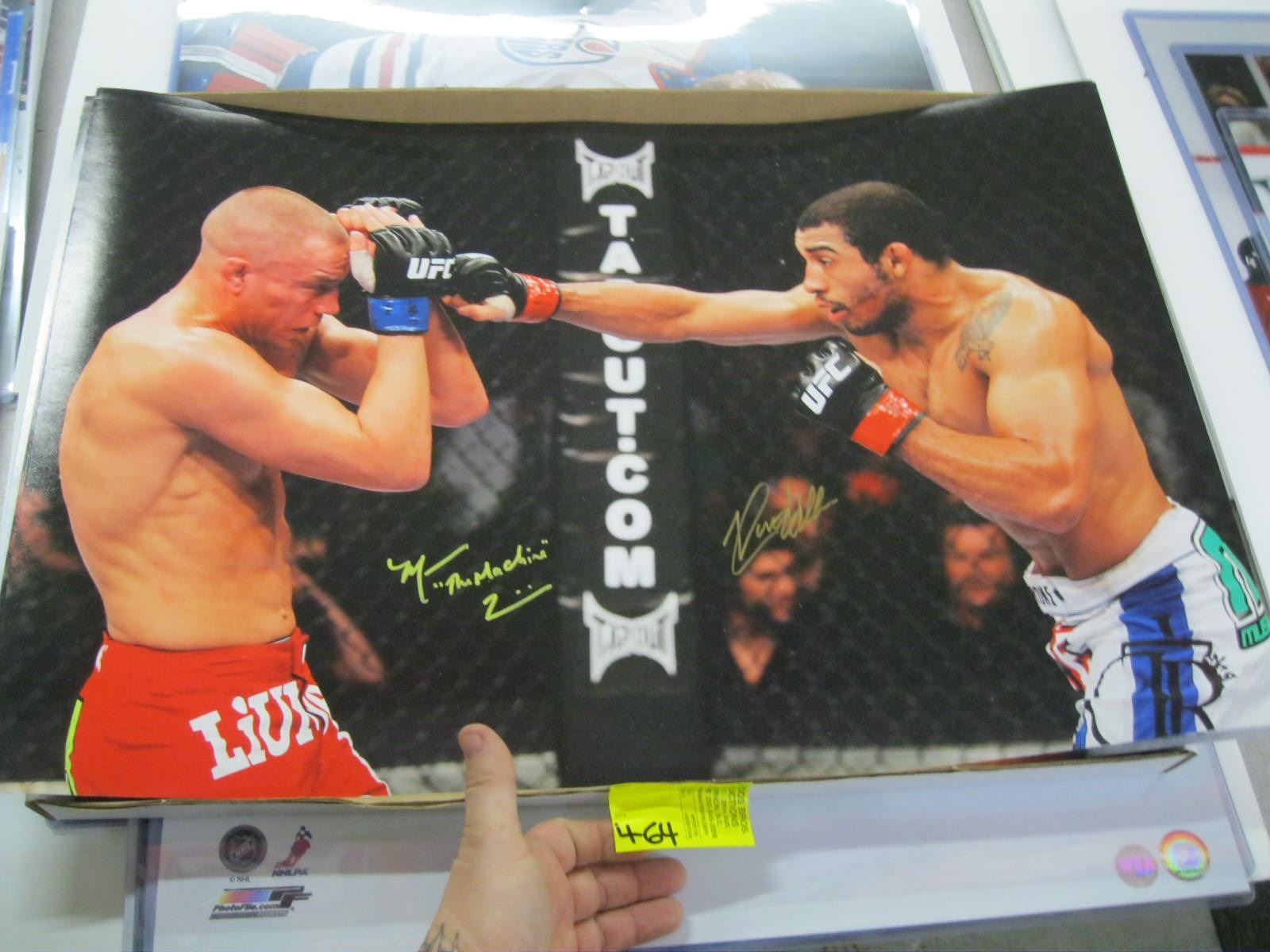 PHOTO 20X25,5 UFC PRIDE K1 SIGNED RAY SEFO WITH CERTIFICATE D AUTHENTICITY PHOTO 20X25,5 UFC PRIDE K1 SIGNED RAY SEFO WITH CERTIFICATE D AUTHENTICITY