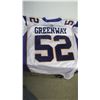 Image 2 : GREENWAY SIGNED MINNESOTA VIKINGS JERSEY - SZ 50