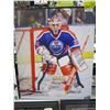 Image 1 : GRANT FUHR SIGNED EDMONTON OILERS PRINT ON CANVAS