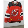 Image 1 : NICO HISCHIER SIGNED NEW JERSEY DEVILS JERSEY - SZ L