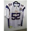 Image 1 : CHAD GREENWAY SIGNED MINNESOTA VIKINGS JERSEY - SZ 52