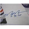 Image 2 : MARK MESSIER SIGNED EDMONTON OILERS PRINT ON CANVAS