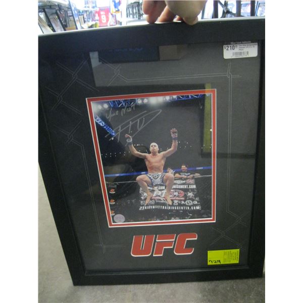 TITO ORTIZ SIGNED UFC FRAMED PHOTO