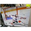 Image 1 : GRANT FUHR CANVAS PRINT SIGNED & INSCRIPTION EDMONTON OILERS