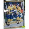Image 1 : BOX OF LARGE SEDIN TWINS SIGNED PHOTOS