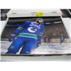 Image 1 : BOX OF LARGE SIGNED VANCOUVER CANUCKS PHOTOS