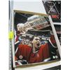 Image 1 : BOX OF LARGE SIGNED HOCKEY PHOTOS