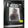 Image 1 : PETER MAYHEW (CHEWY) STAR WARS FRAMED SIGNED PHOTO