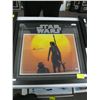 Image 1 : DAISY RIDLEY SIGNED "REY" STAR WARS FRAMED PHOTO (CERT #8A05471)